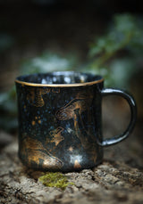 Faefire Foiled Mushroom Print Mug