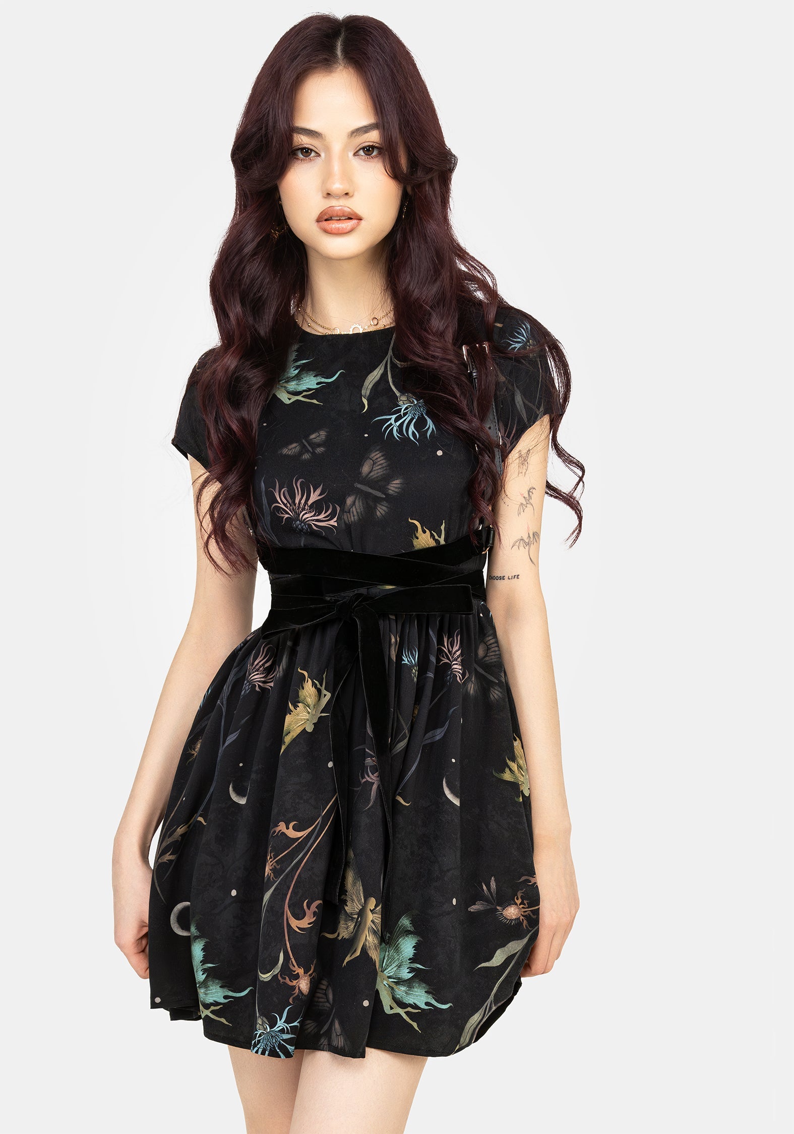 mini smock dresses Disturbia | Rosanella Floral Print Mini Smock Dress