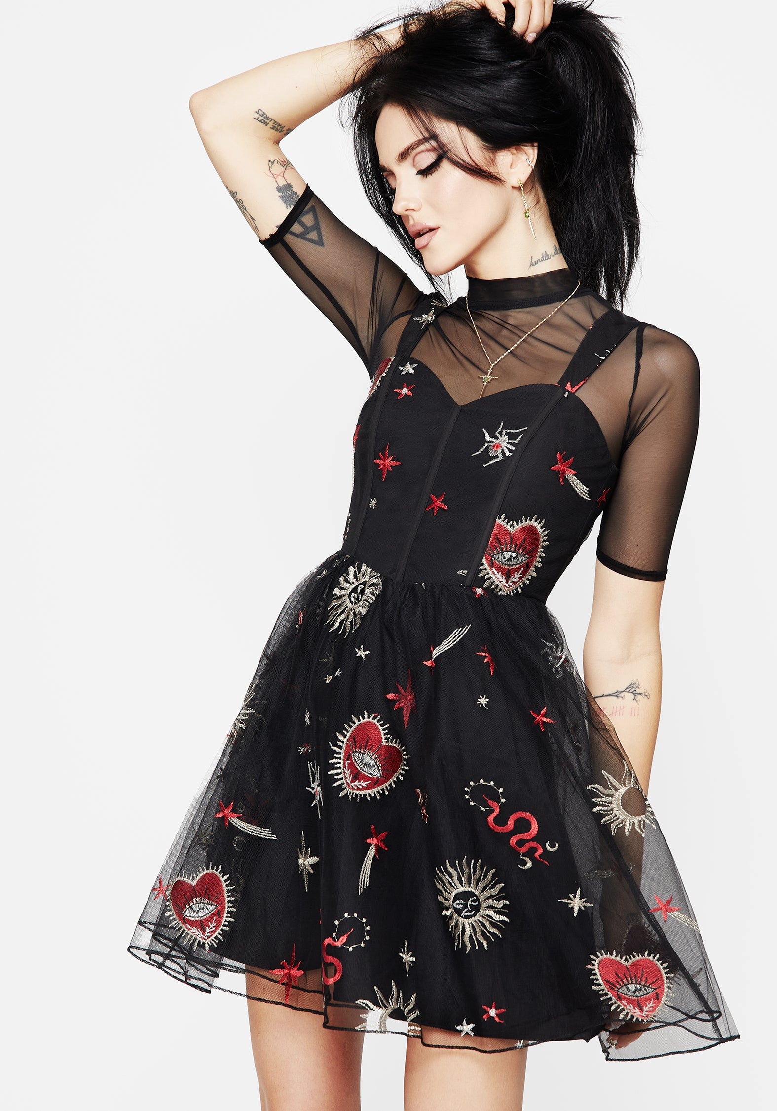 Bloodlust Cami Corset Mini Dress – Disturbia