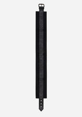 Eugenia Cross Cut Out Detail Faux Suede Waist Belt