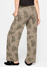 Hexborn Baba Yaga Printed Wide Leg Pyjama Bottoms