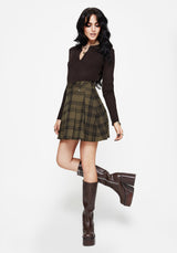 Cybele Embroidered Button Up Ribbed Knit Cardigan
