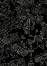 Surge Celtic Print Wrap Mini Dress