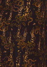 Azazel Schlange Bedruckt Gürtel Mini Kleid