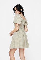 Caustic Cotton Frill Mini Dress