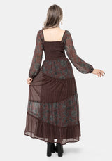 Pact Paisley Maxi Dress