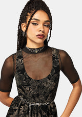 Surge Celtic Druck Cami Midaxi Kleid