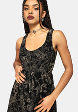 Surge Celtic Druck Cami Midaxi Kleid