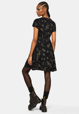 Helena Highland Foraging Mini Skater Dress