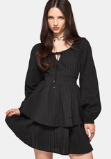 Marcia Tie Front Mini Dress