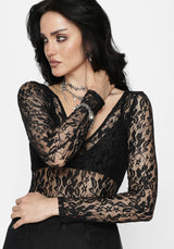 Eltharia Lace Bodice Maxi Dress