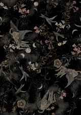Harpyiai Print Pocket Detail Midaxi Skirt