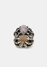 Shadowclaw Chunky Ring Set
