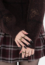 Hexborn Baba Yaga Gestrickt Pullover