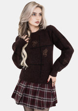 Hexborn Baba Yaga Gestrickt Pullover
