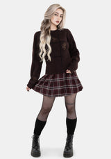 Hexborn Baba Yaga Gestrickt Pullover