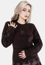 Hexborn Baba Yaga Gestrickt Pullover
