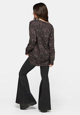 Diabolical V Neck Knit Jumper