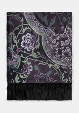 Effie Samt Tassel Decke