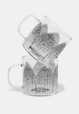 Cathedral Glas Becher (2 Stück Set)