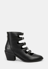 BRIDGET BUCKLED BOOTS
