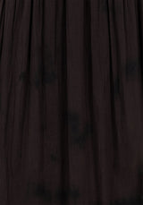 Burnout Tie Die Cotton Midaxi Dress