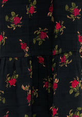 Darcey Floral Print Chiffon Midaxi Dress