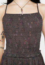 Arnora Chiffon Shirred Bodice Cami Top