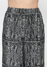 Zelira Paisley Print Palazzo Pant