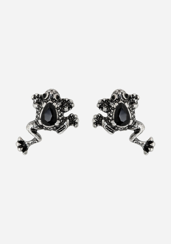 Bheki Frog Stud Earrings