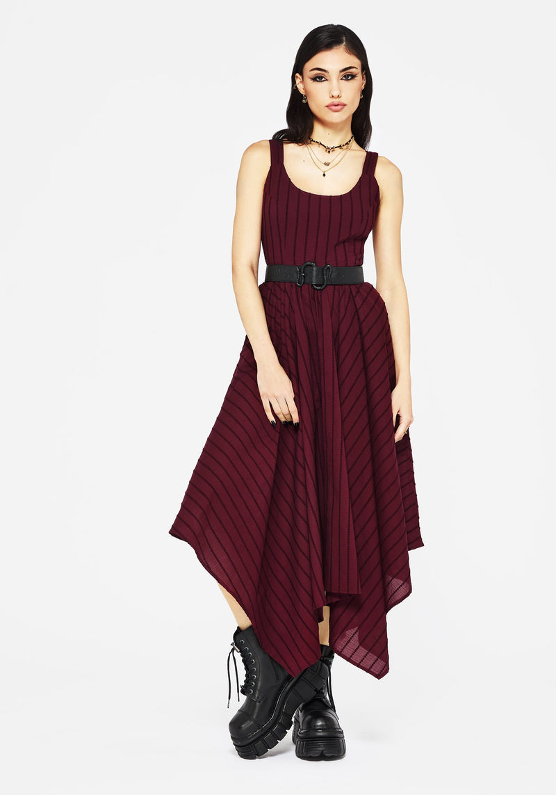 Mamba Debossed Belt With Snake Buckle - Black