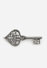 Gothic Cathedral Key Brooch