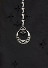 Druantia Pentagram Moon Chain Belt