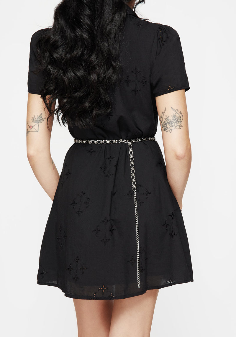 Druantia Pentagram Moon Chain Belt