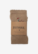 Lilia Embroidered Floral Socks