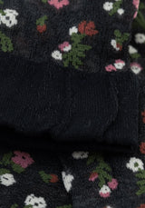Everblooming Floral Mesh Socks