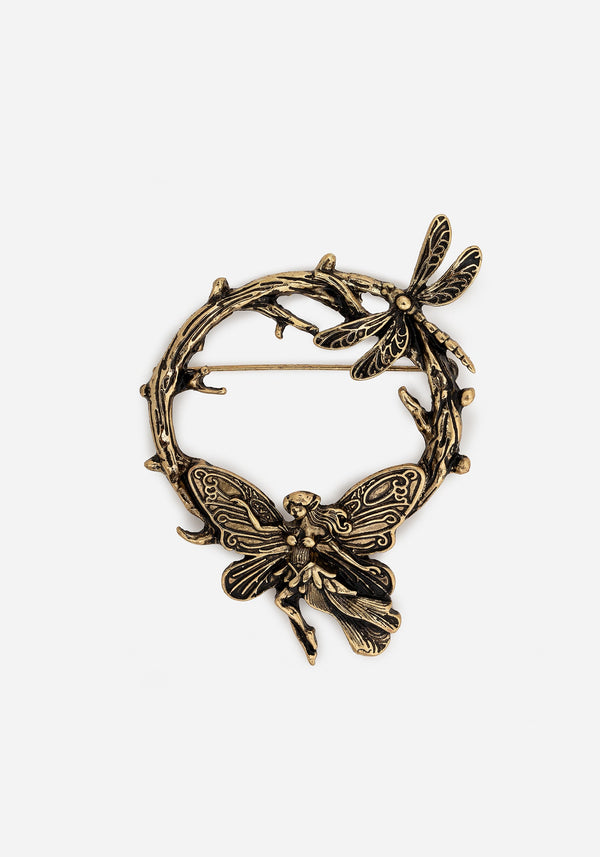 Maypole Fairy Brooch