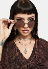 Vega Celestial Sunglasses with Chain