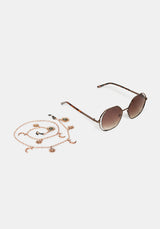 Vega Celestial Sunglasses with Chain