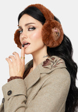 Alina Bug Faux Fur Ear Muffs