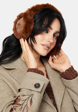 Alina Bug Faux Fur Ear Muffs