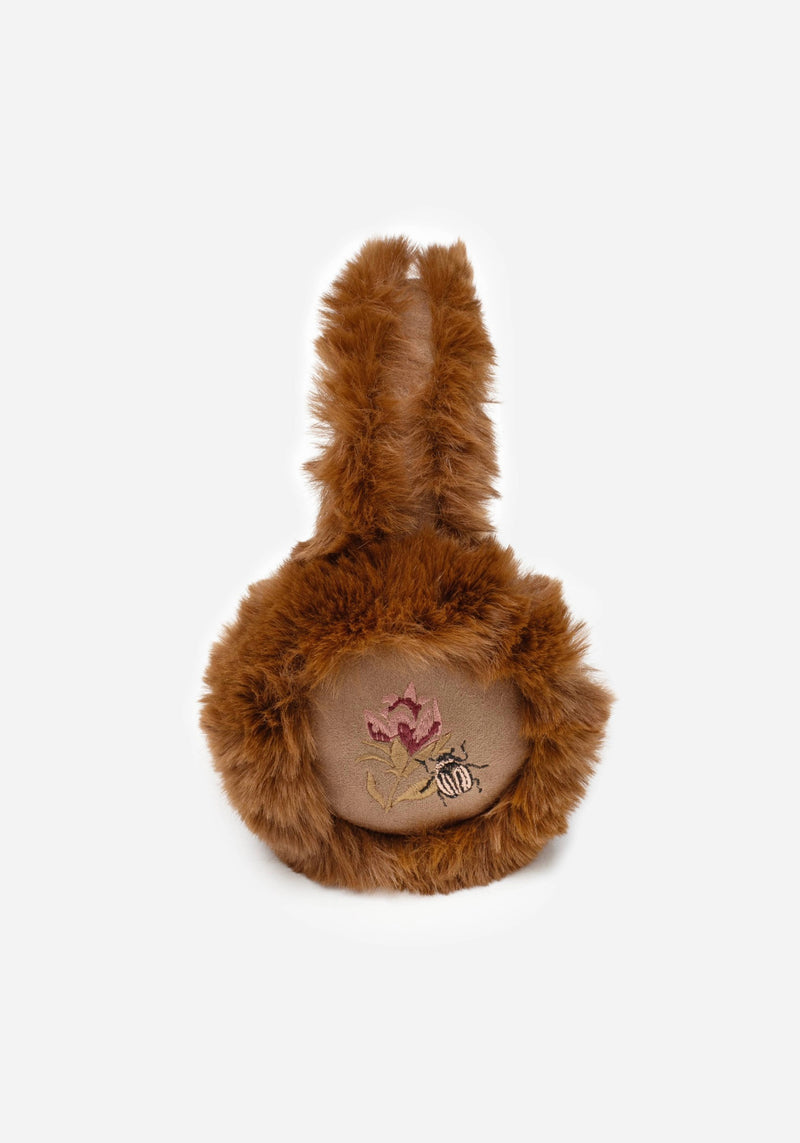 Alina Bug Faux Fur Ear Muffs