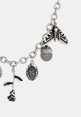 Draven Rat & Spider Bag Chain