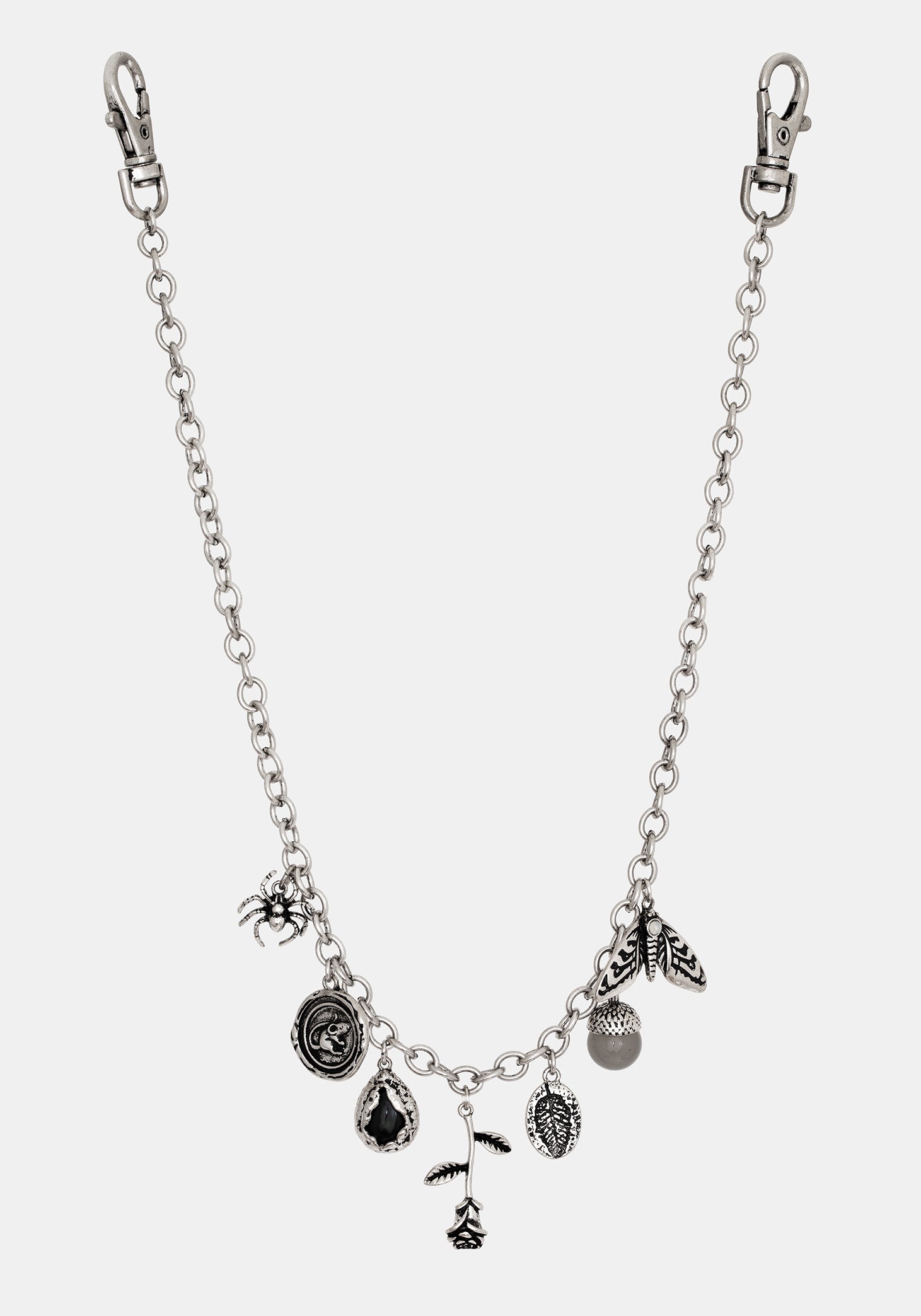 Draven Rat & Spider Bag Chain