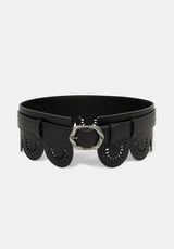 Atha Witches Knot Scallop Cut Out Waist Belt