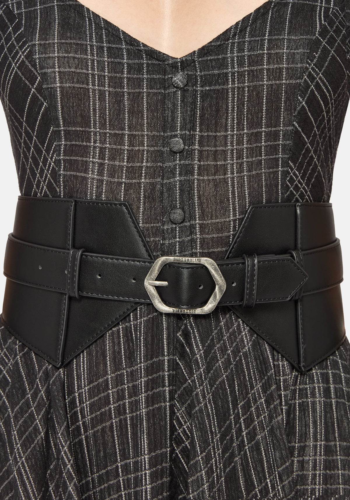 Lancet Buckle Pointed Waist Belt