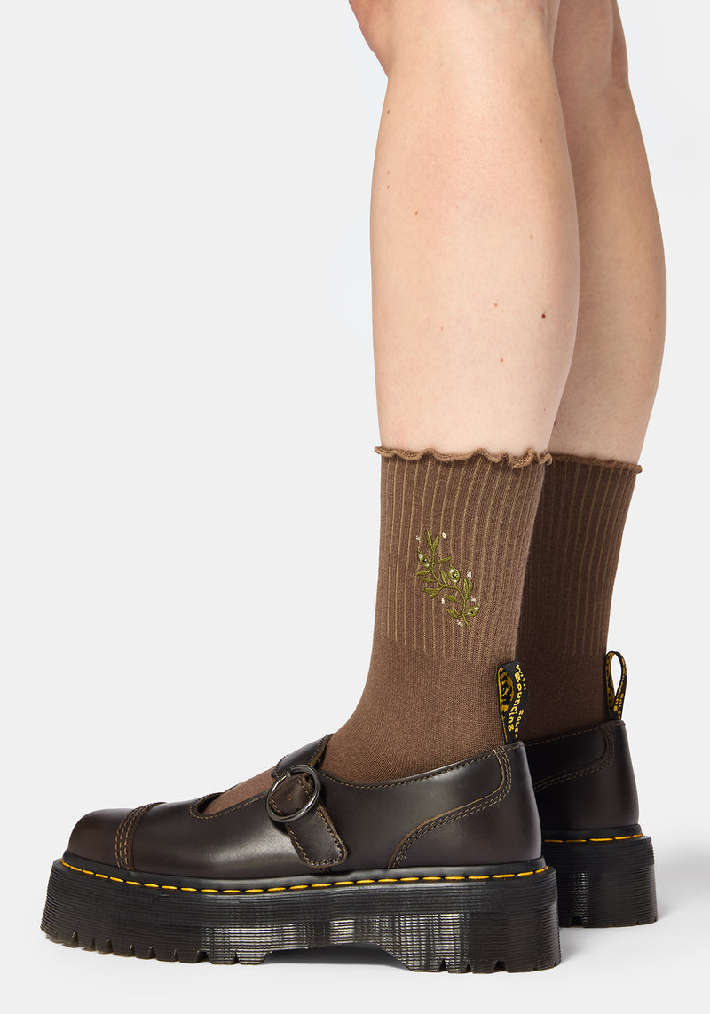 Koax Embroidered Socks