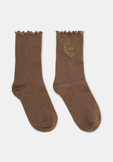 Koax Embroidered Socks