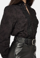 Celba Embroidered Rivet Belt