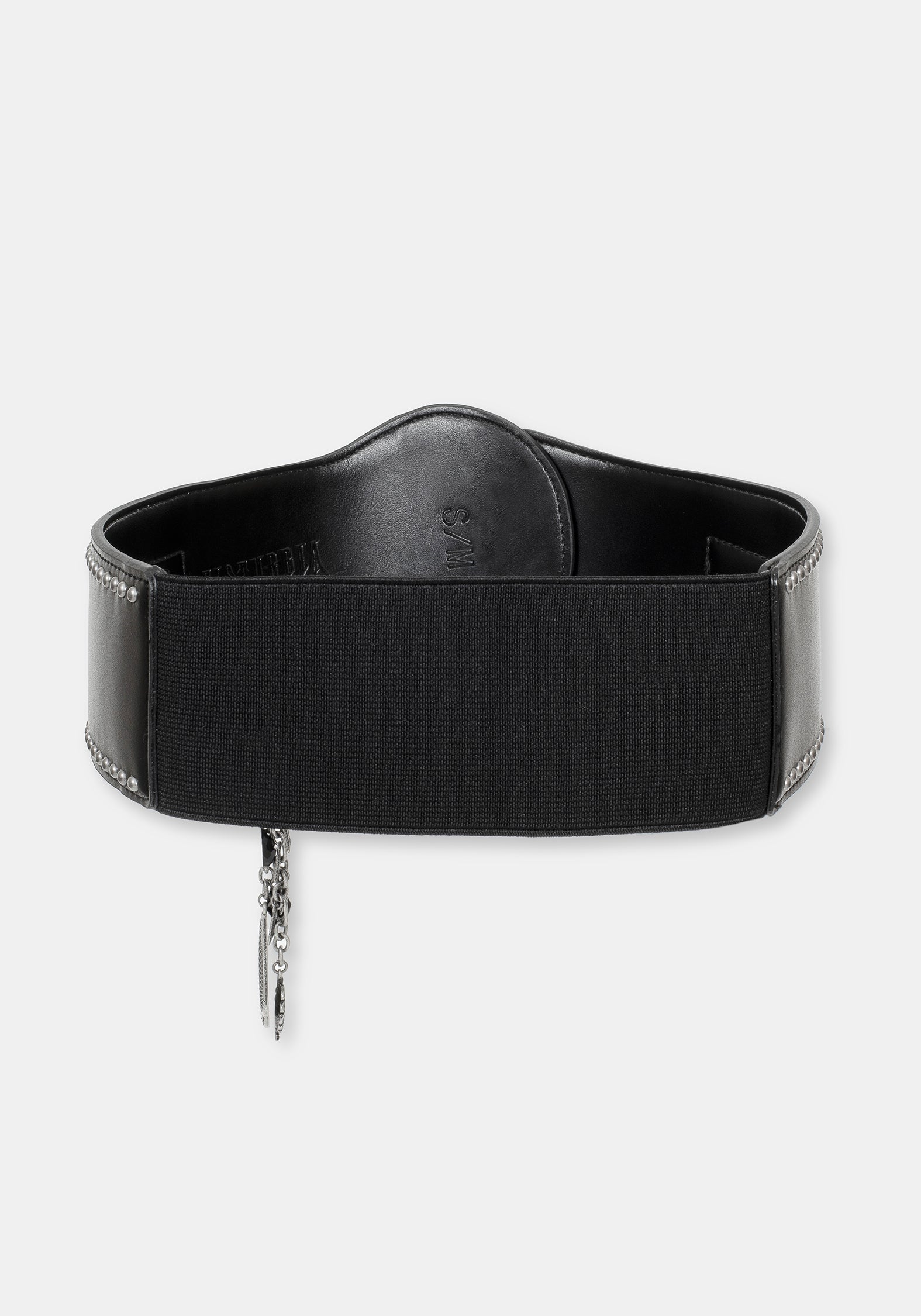 Sul Studded Charm Stretch Waist Belt